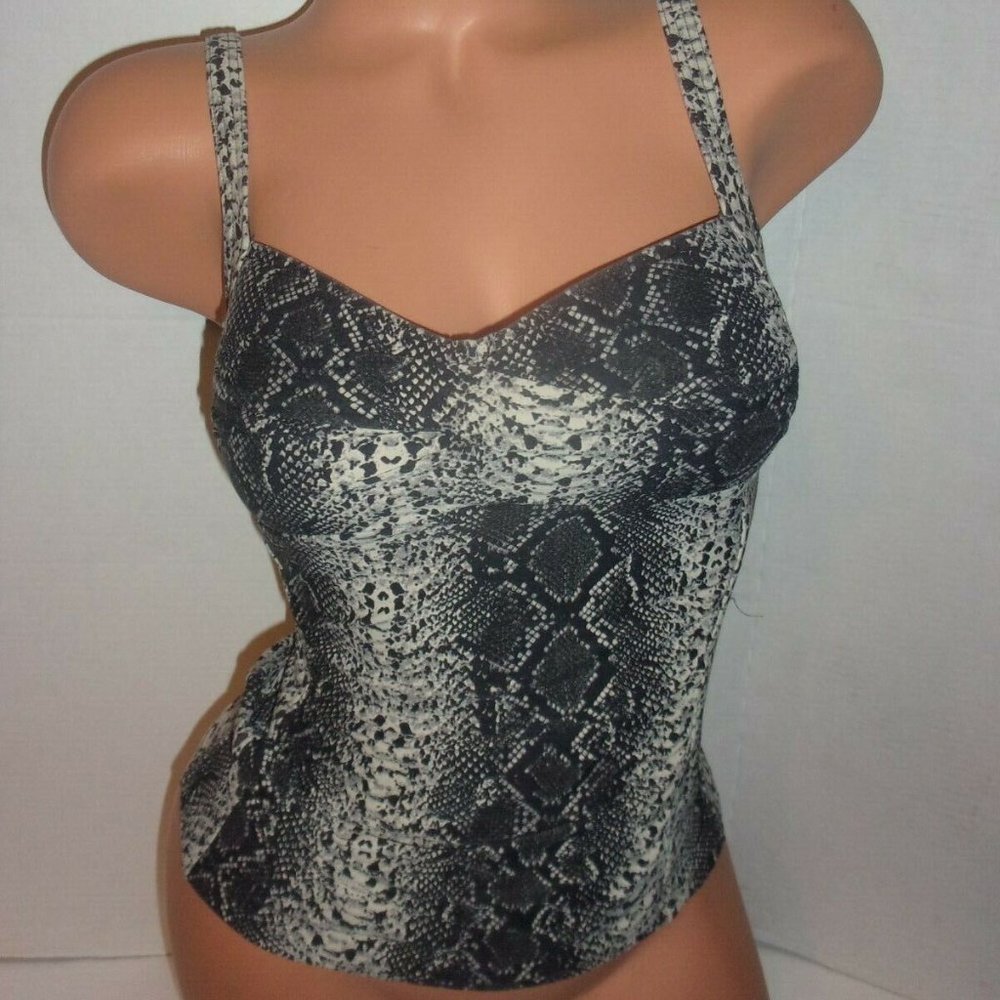 Nip Tuck Python Tankini Top - image 1